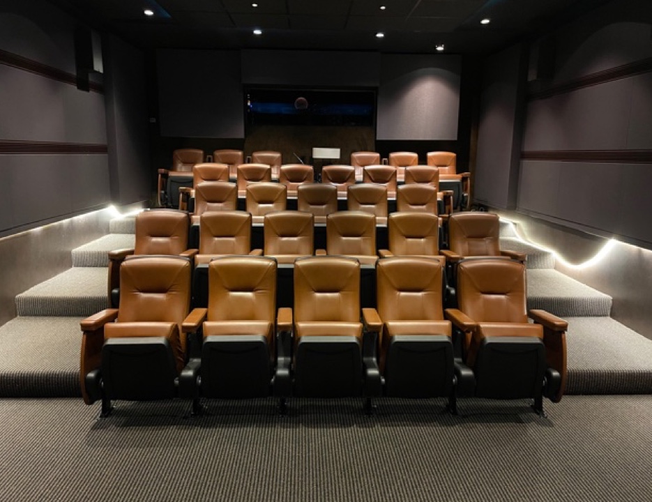TVC LA Screening Room Stadium seating