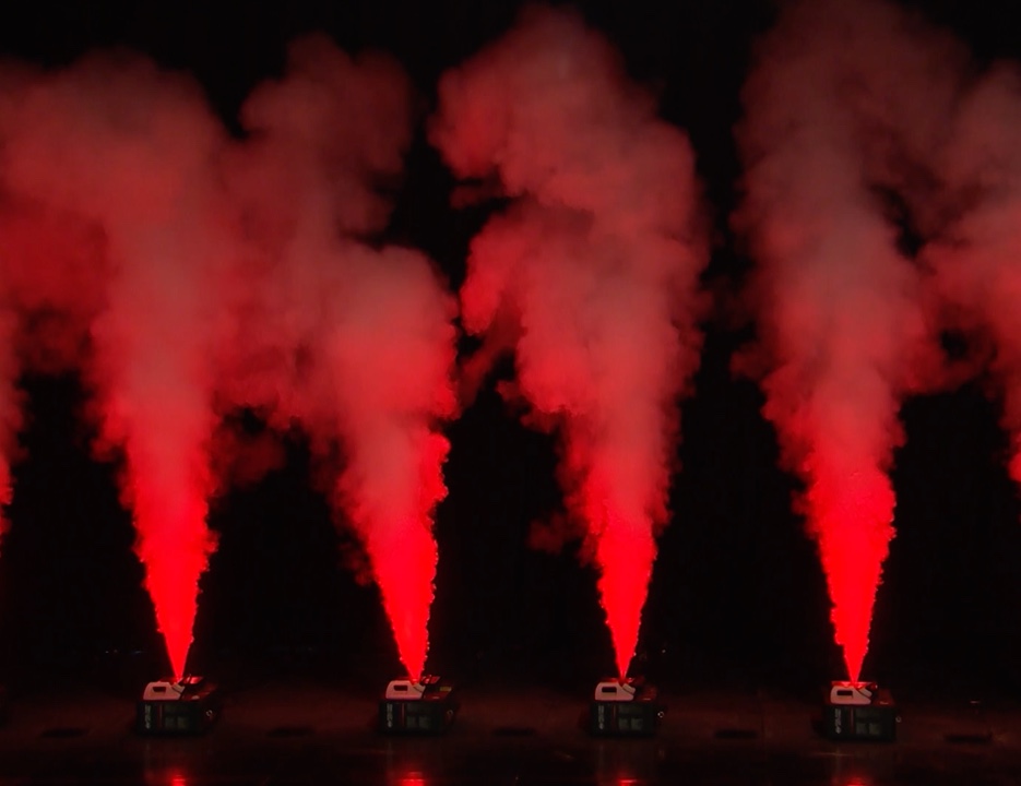TVC Special effects red smoke